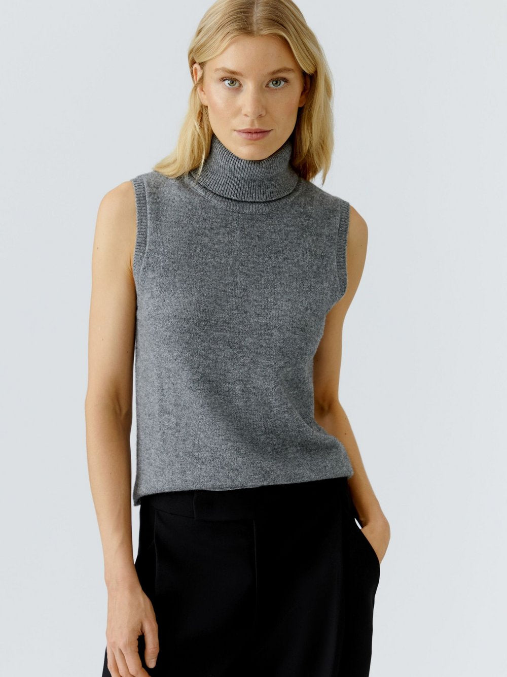 Oui Top Damen Wolle