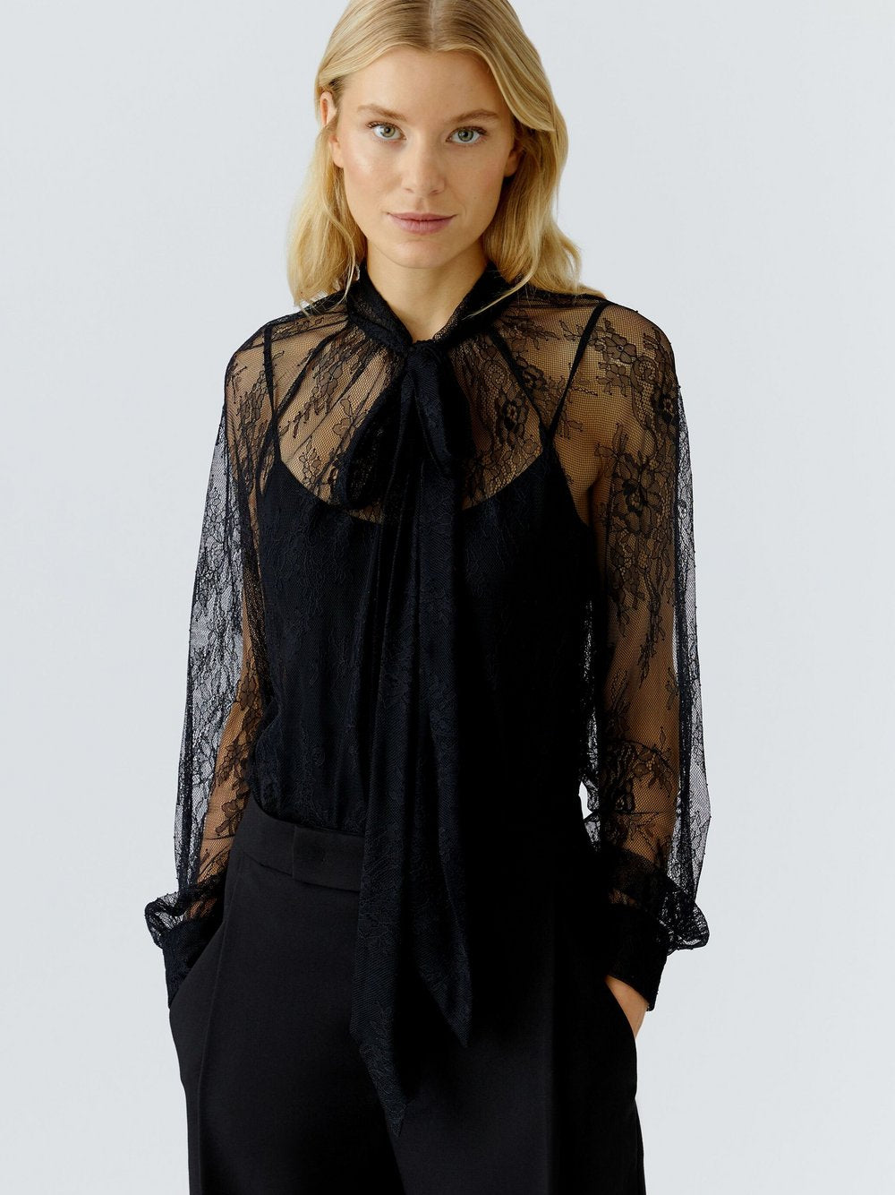 Oui Bluse Damen Polyamid