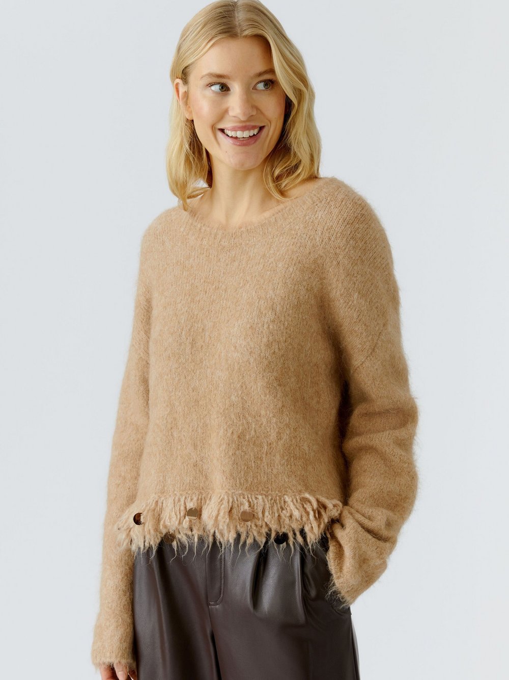Oui Pullover Damen Wolle