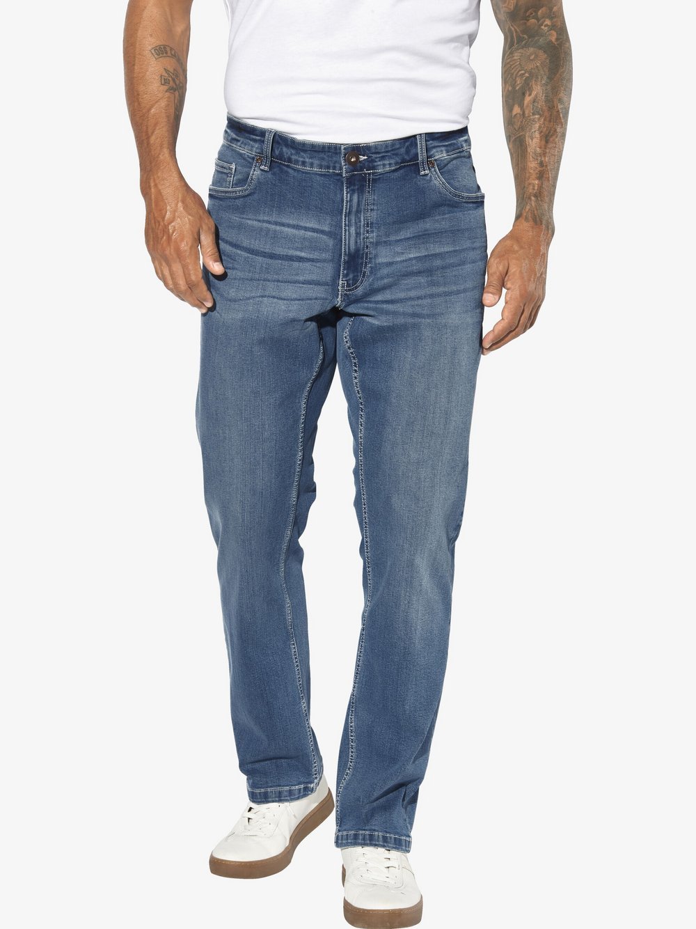 Jan Vanderstorm Steppjacke Herren Polyamid