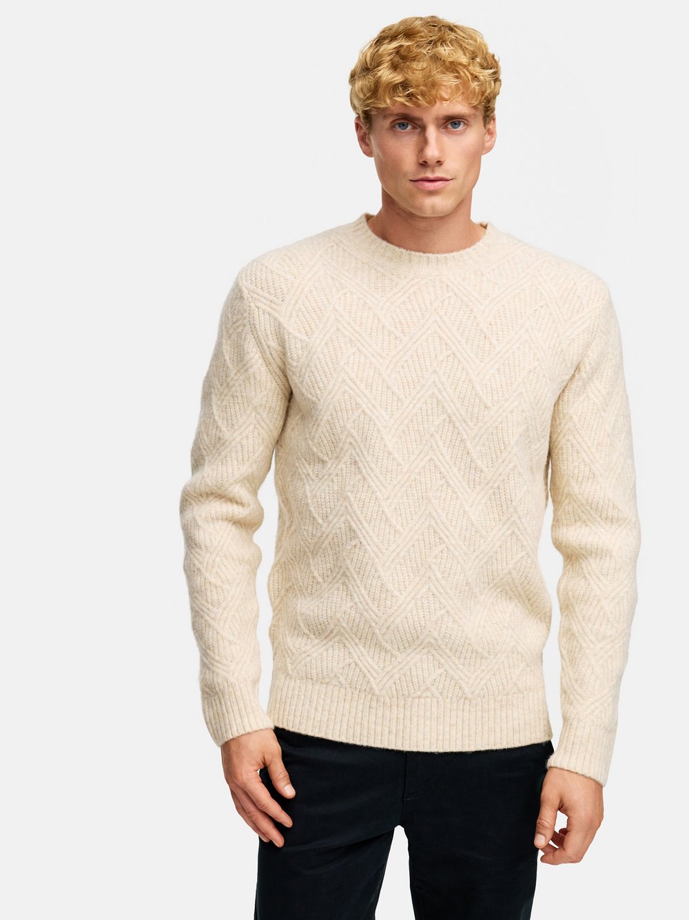 Kronstadt Strickpullover Herren