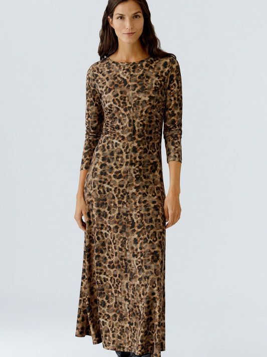 Oui Kleid Damen gemustert