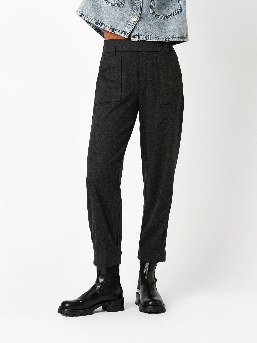 Rosner Hose Damen Viskose meliert