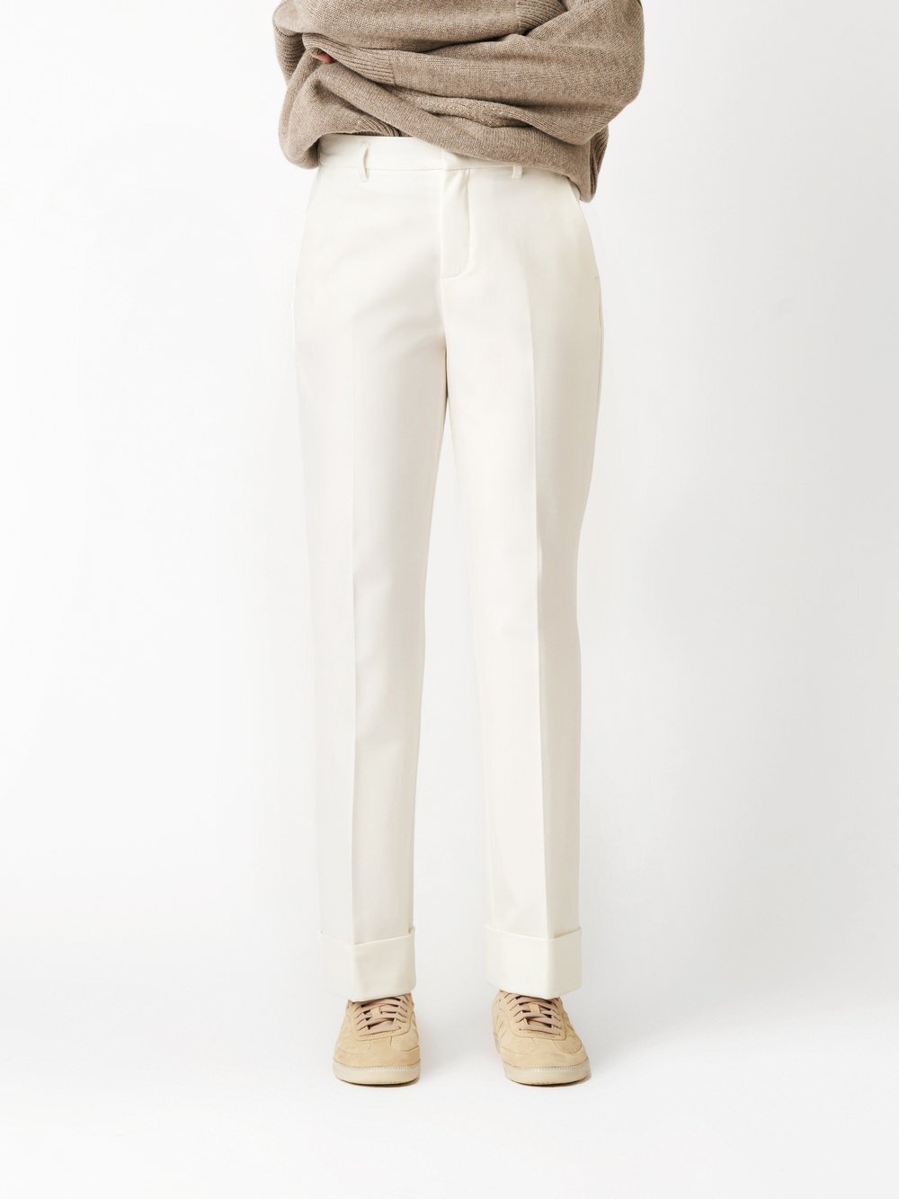 Rosner Hose Damen Viskose meliert