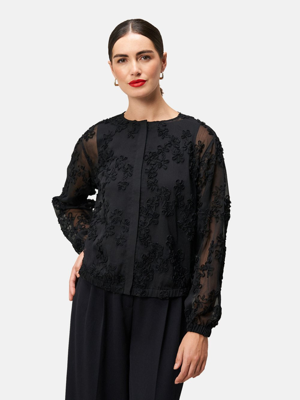 zero Satinbluse Damen