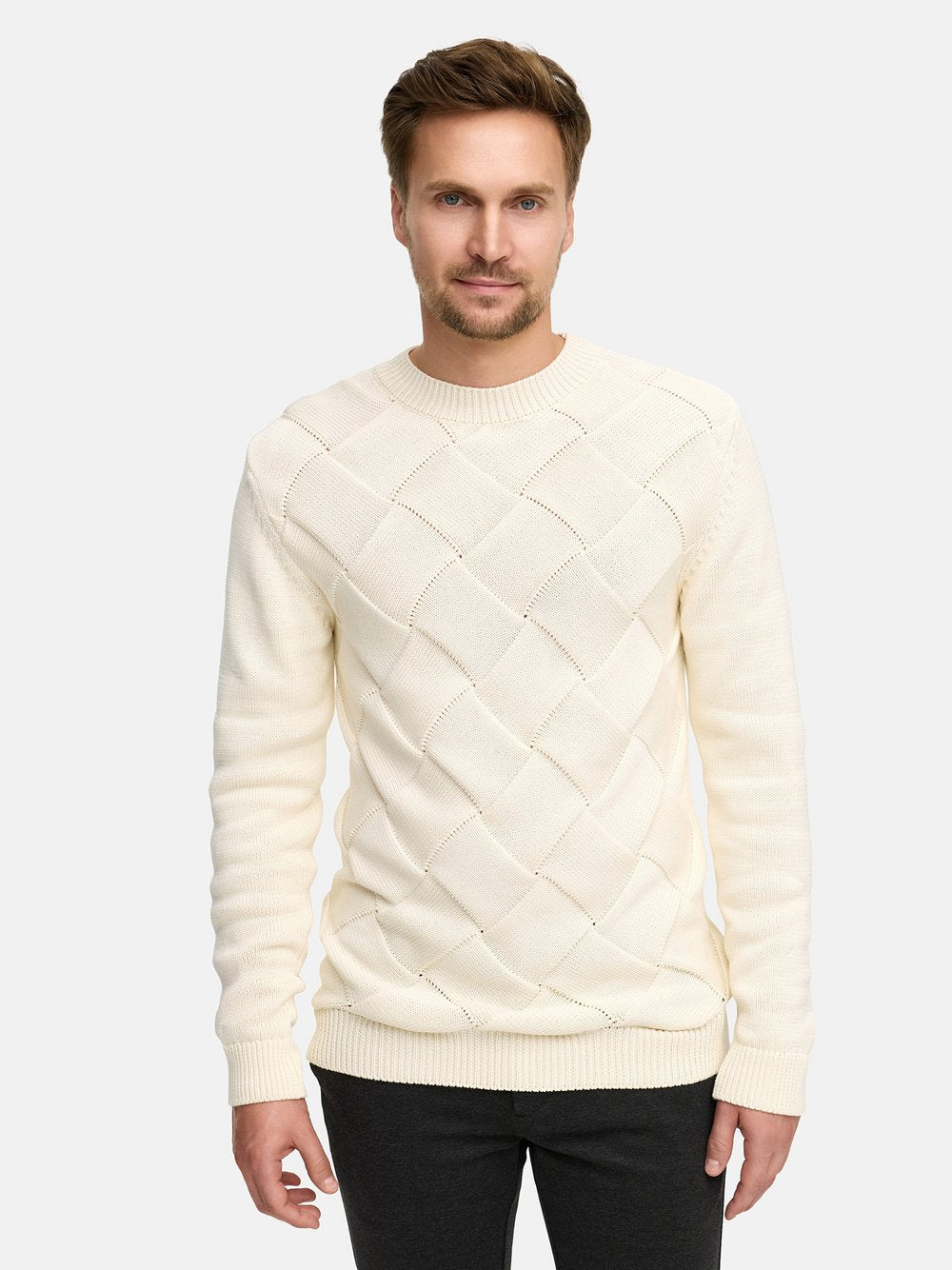 Jeff Strickpullover Herren Baumwolle