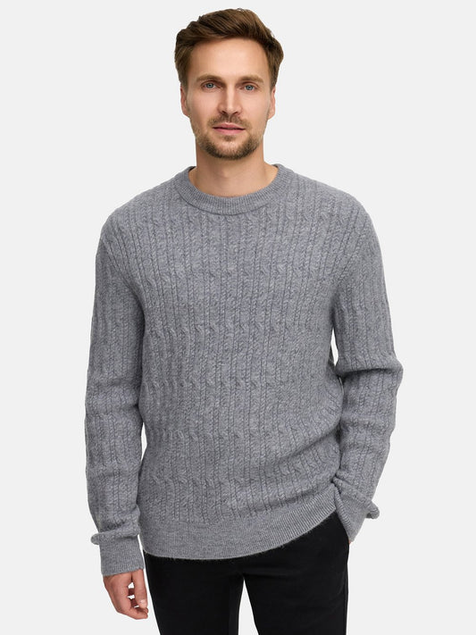 Jeff Strickpullover Herren Feinstrick