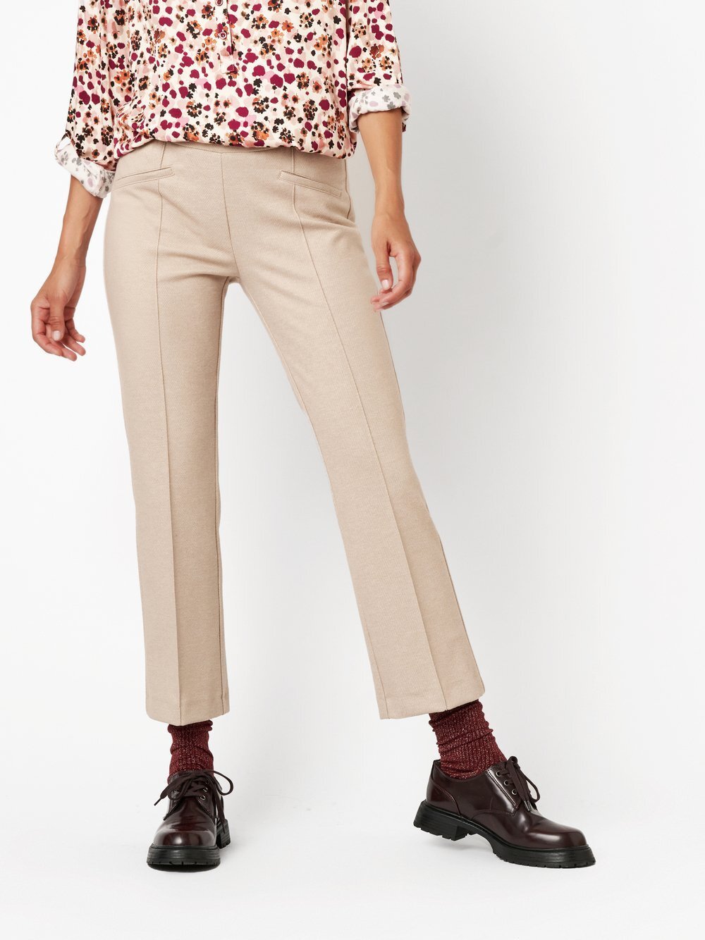 TONI Hose Damen Viskose gemustert