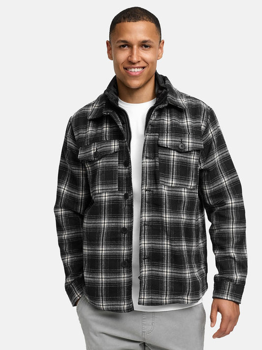 Indicode Übergangsjacke Herren kariert