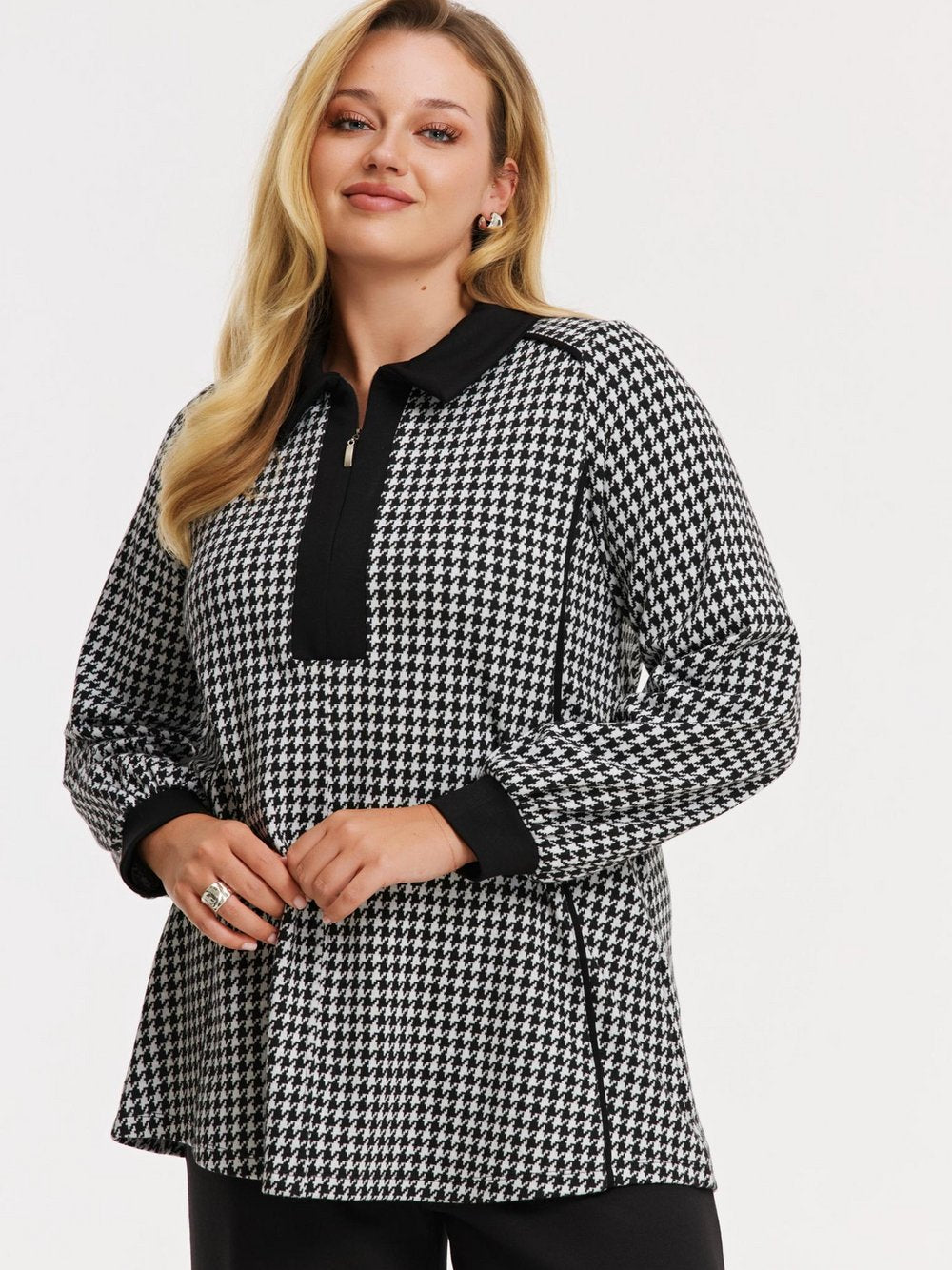 YOEK Tunika Damen gemustert