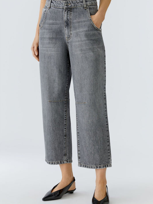 Oui Jeans Barrel Damen Baumwolle