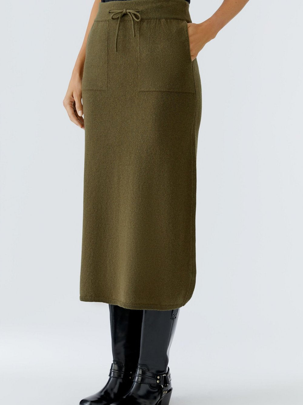 Oui Strickrock Damen Wolle