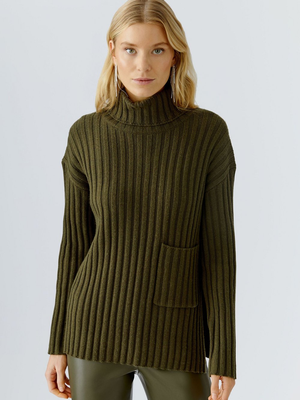 Oui Pullover Damen Polyamid
