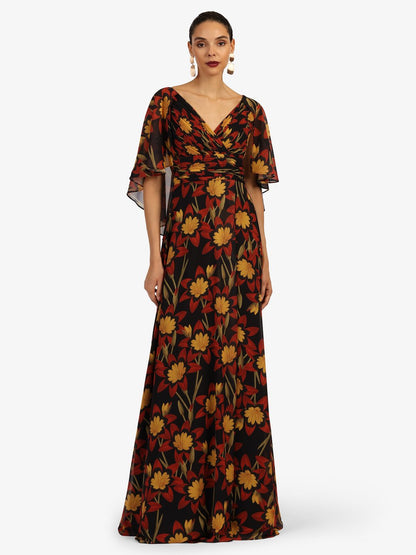 Kraimod Abendkleid Damen gemustert