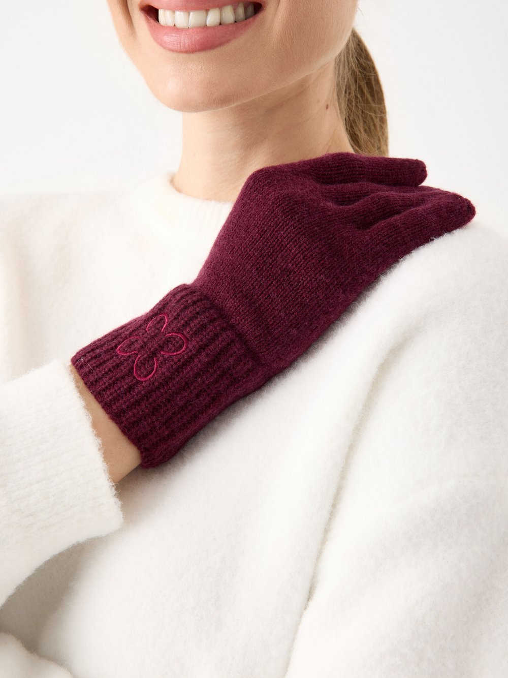 Codello Strickhandschuhe Damen Wolle