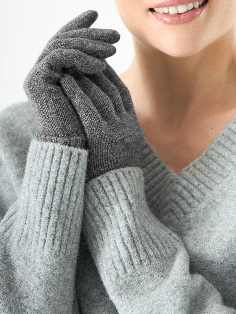 Codello Strickhandschuhe Damen Wolle