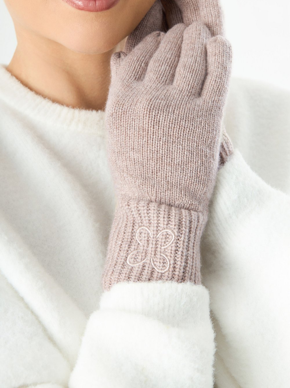 Codello Strickhandschuhe Damen Wolle