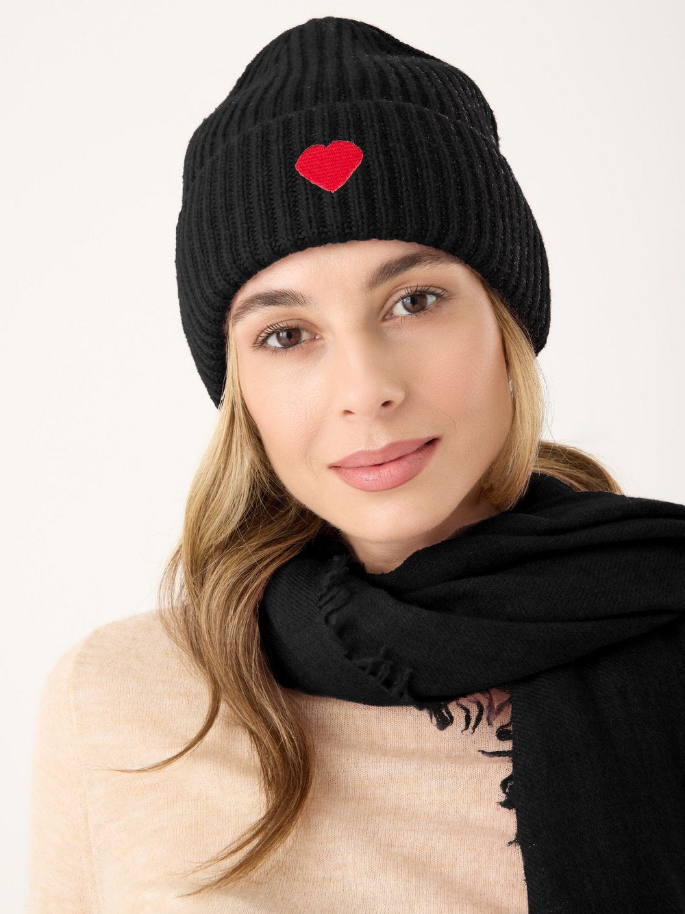 Codello Mütze Damen Wolle bedruckt