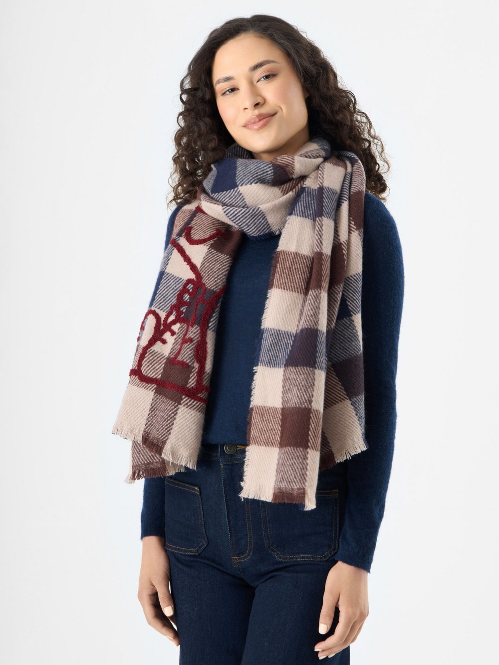 Codello Schal Damen kariert