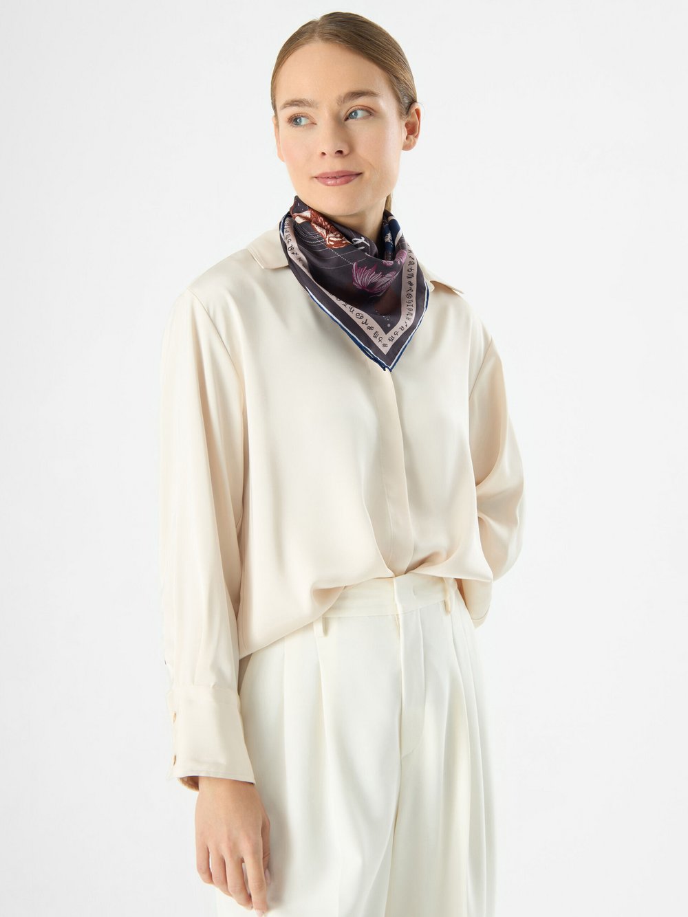 Codello Tuch Damen Seide bedruckt