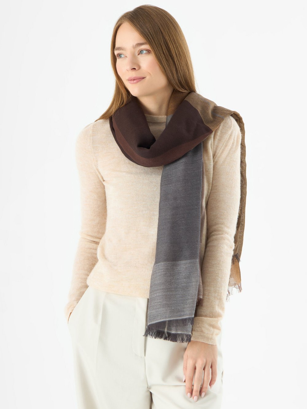 Codello Schal Damen Wolle gemustert