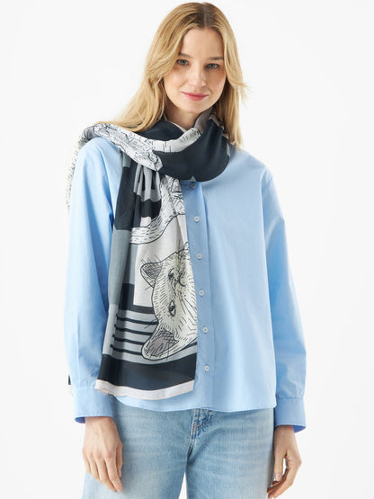 Codello Schal Damen Viskose bedruckt