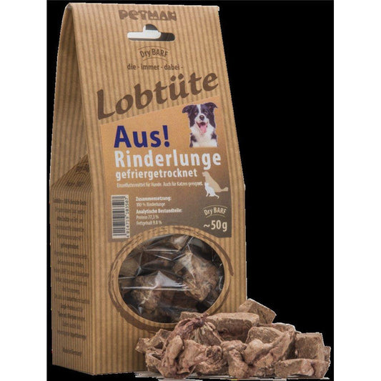 Petman Lobtüte AUS! Rinderlunge