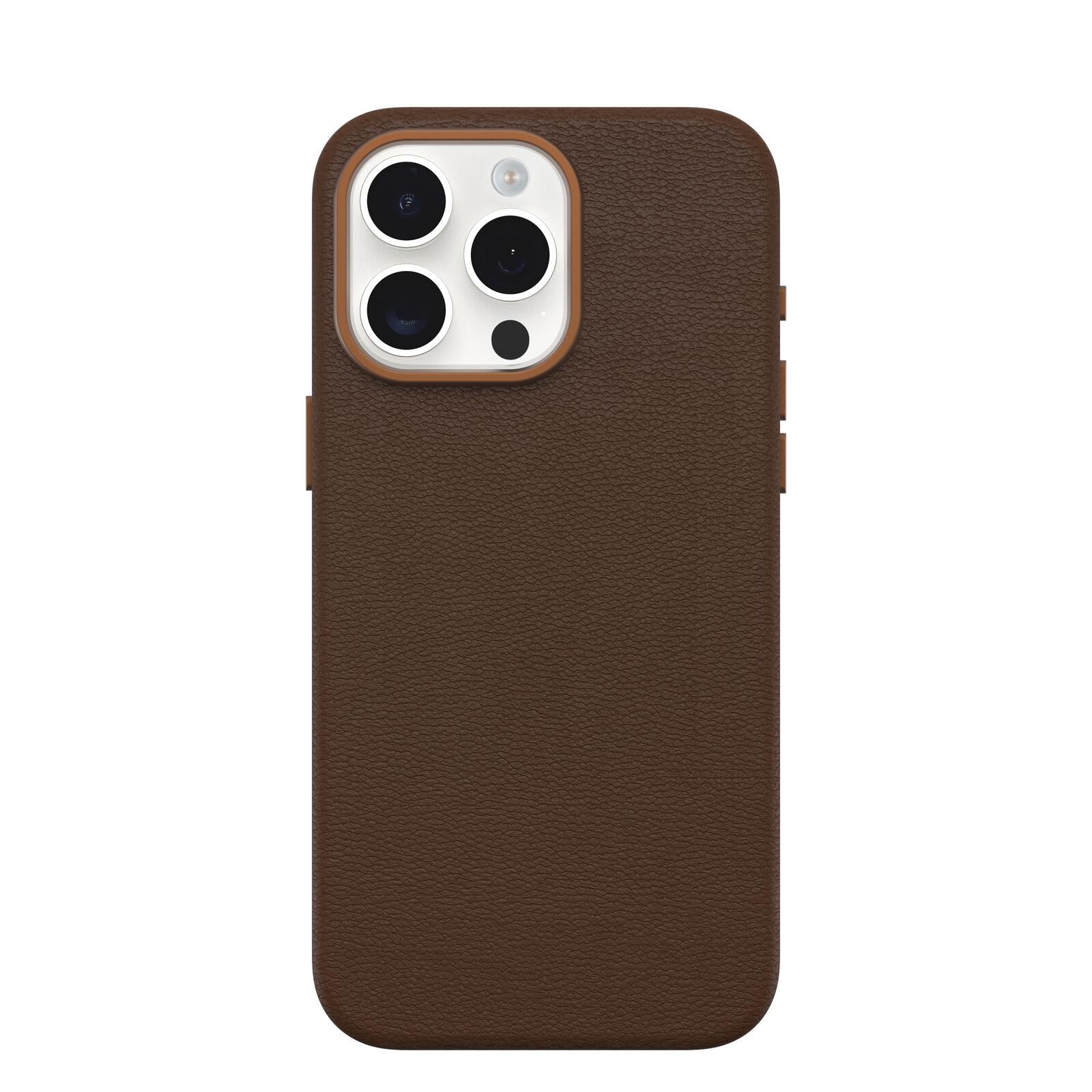 OtterBox Symmetry Cactus Leather Apple 15 iPhone Pro Max Rich Adobe - brown
