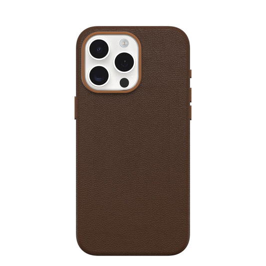OtterBox Symmetry Cactus Leather Apple 15 iPhone Pro Max Rich Adobe - brown