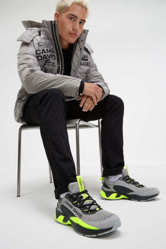 CAMP DAVID Premium Sneaker mit Jacquard