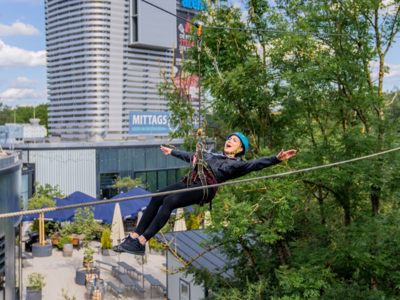 Outdoor Flying Fox 1 Person