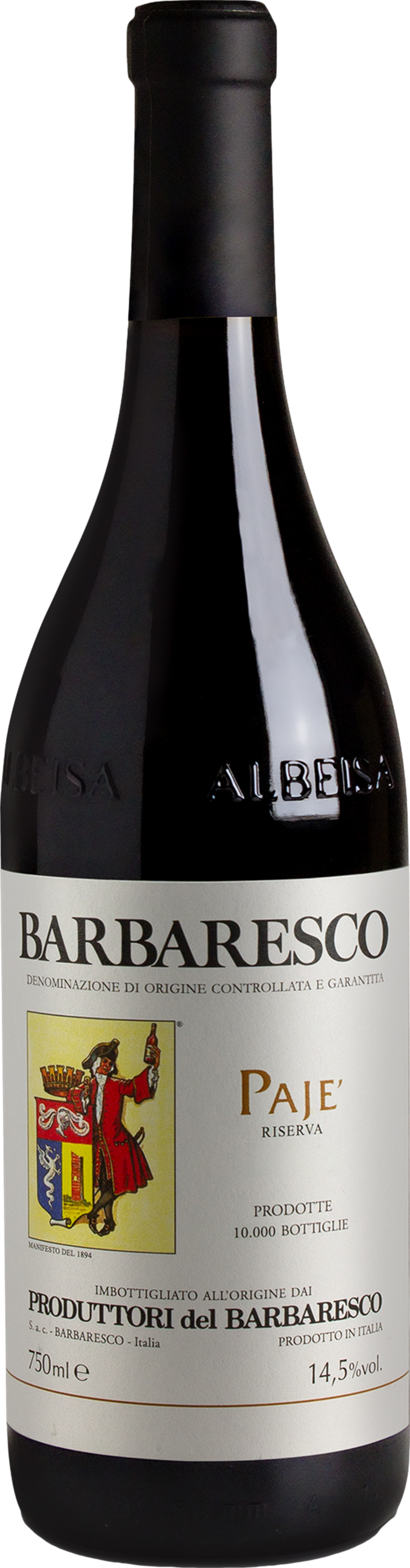 Produttori del Barbaresco Barbaresco Riserva Paje 2019