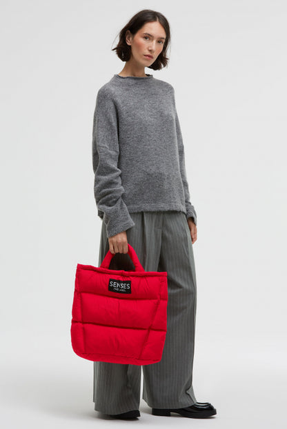 SENSES.THE LABEL Puffer Bag ADOR:ABLE mit Schulterriemen