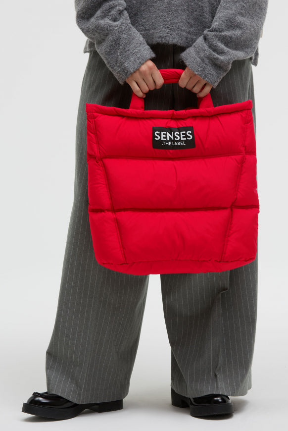 SENSES.THE LABEL Puffer Bag ADOR:ABLE mit Schulterriemen
