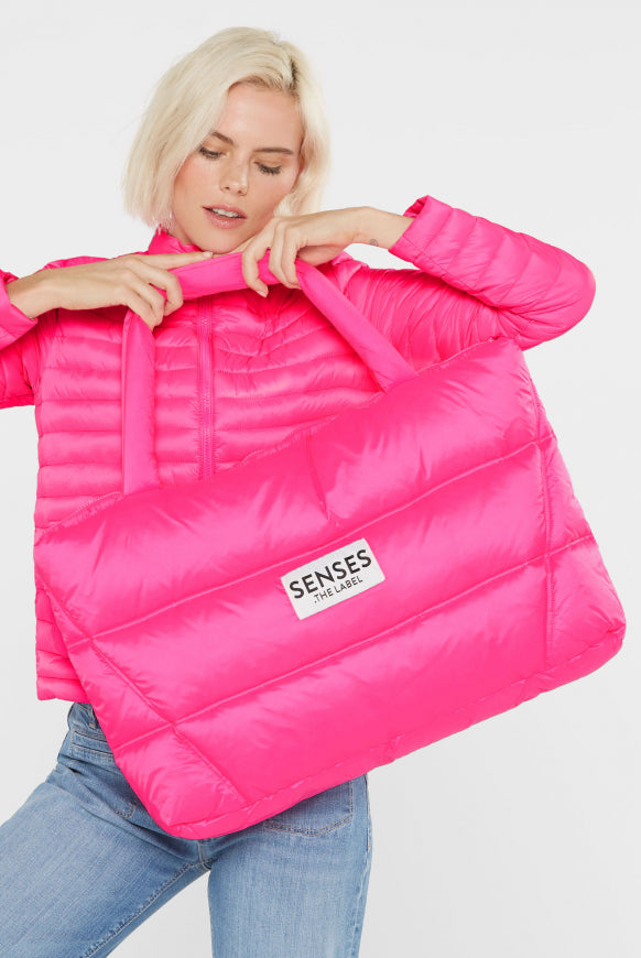 SENSES.THE LABEL Puffer Weekender Bag AMO:RA