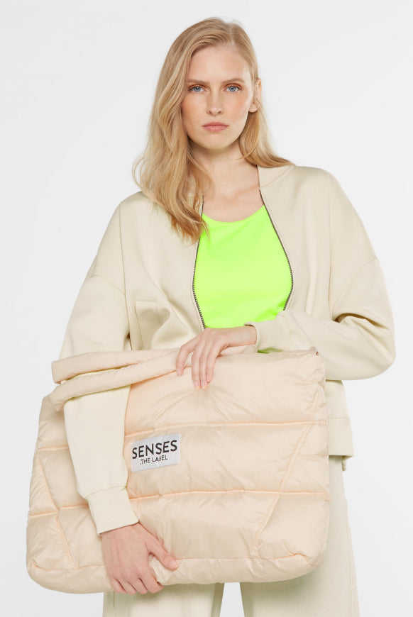 SENSES.THE LABEL Puffer Weekender Bag AMO:RA