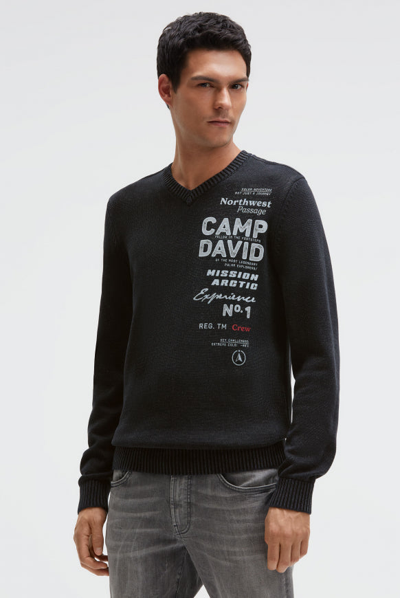 CAMP DAVID Pullover V