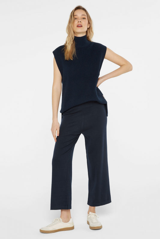 SENSES.THE LABEL Pullunder in Rippstrick mit Stehkragen