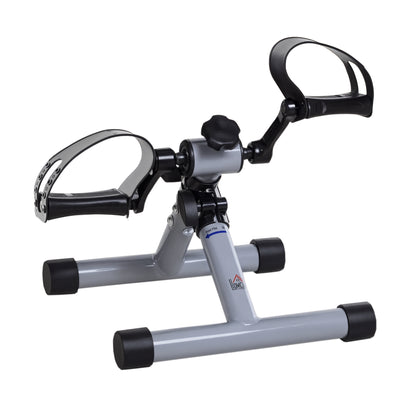 HOMCOM Mini Heimtrainer Mini-Bike Beintrainer Fitness Pedaltrainer Armtrainer faltbar stufenloser Widerstand für Rehabilitation & Fitness   Aosom.de