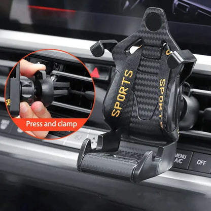 Racing Seat Auto Handy Halterung - 360° Rotatable Air Vent Clip