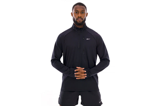 Running 1/4 Zip Raglan Herren