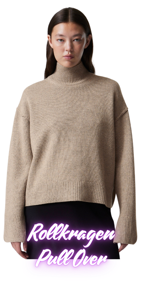 Rollkragen Pull Over