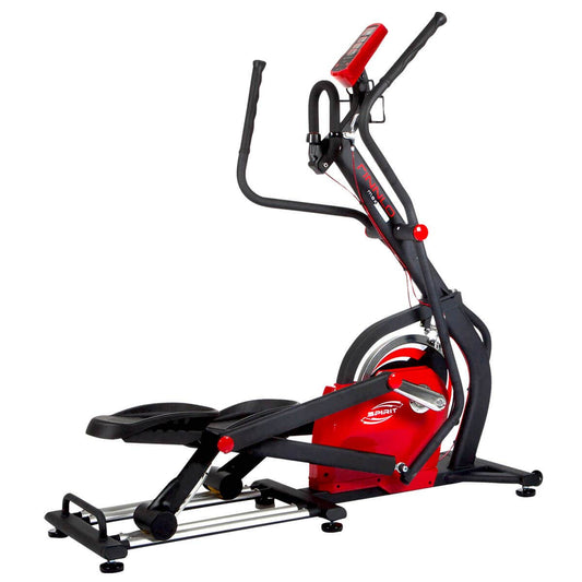FINNLO MAXIMUM Ellipsentrainer Spirit E-Glide | Speed-Training | 52cm Schrittlänge | 18kg Schwungmasse