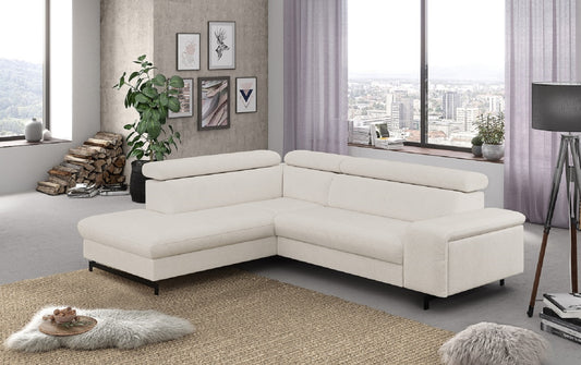 Ecksofa Emma mit Schlaffunktion und Bettkasten – Funktionalität trifft auf elegantes Design