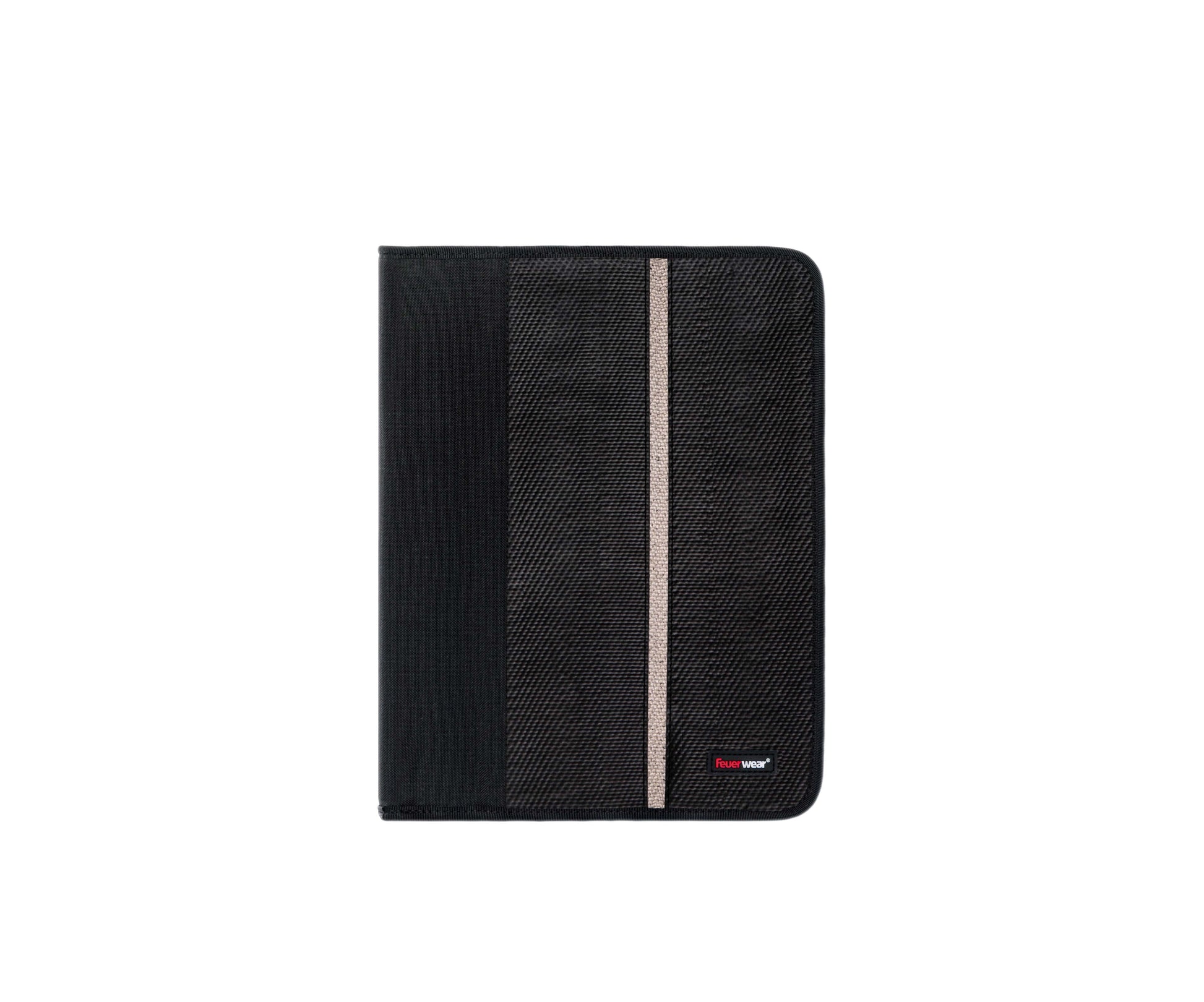 Feuerwear Recycling Schreibmappe Parker, schwarz, aus Feuerwehrschlauch