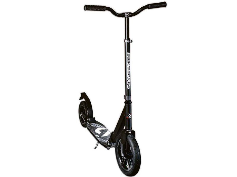 GLOBBER Six Degrees Aluminium Scooter All Terrain, schwarz, 300 mm, Luftbereifung