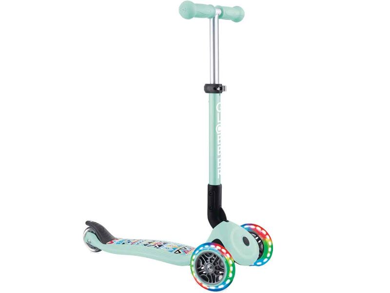 GLOBBER Scooter Junior »Fantasy Lights«, mint, klappbar