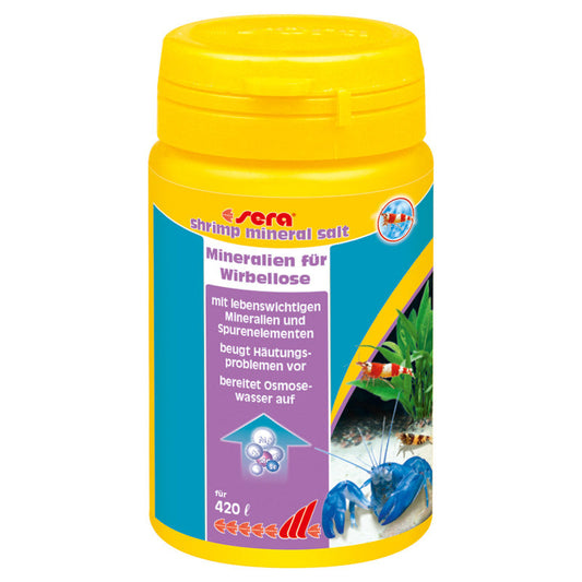sera shrimps mineral salt