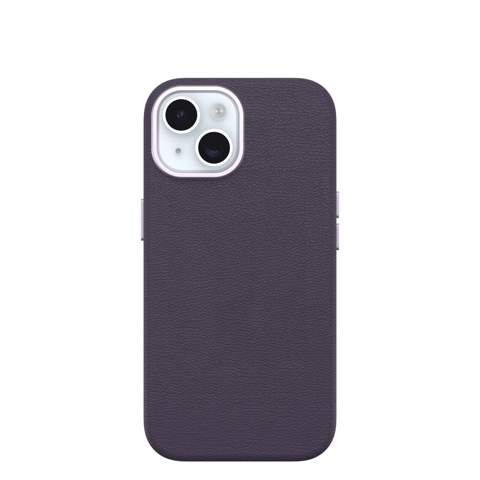 OtterBox Symmetry Cactus Leather Apple iPhone 15 Plum Luxe - purple