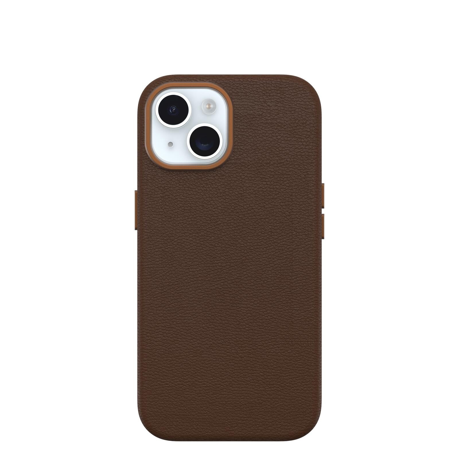 OtterBox Symmetry Cactus Leather Apple iPhone 15 Rich Adobe - brown